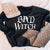 Graphic long Sleeve Shirts Bad Witch