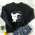 Graphic long Sleeve Shirts There Is A Witch