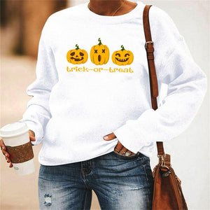Graphic long Sleeve Shirts Trick Or Treat