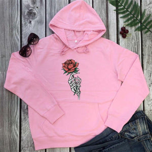 Graphic long Sleeve Shirts Rose