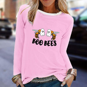 Graphic long Sleeve Shirts Boo & Bees