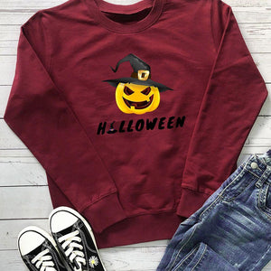 Graphic long Sleeve Shirts Pumpkin Ghost