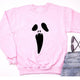 Graphic long Sleeve Shirts Crying Ghost