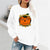 Graphic long Sleeve Shirts Pumpkins With Glasses