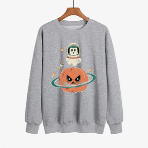 Graphic long Sleeve Shirts The Pumpkin & The Astronaut