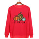 Graphic long Sleeve Shirts Four Pumpkins