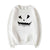 Graphic long Sleeve Shirts Smiling