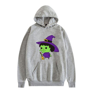 Graphic Hoodies Witch & Broom