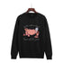 Graphic long Sleeve Shirts Scarf