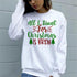 Graphic long Sleeve Shirts All I Want