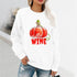 Graphic long Sleeve Shirts Wine