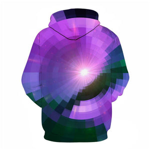 3D Graphic Printed Hoodies Sun