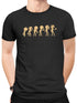 Graphic Tee of Office Worker Drinking Coffee