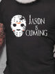 Jason Is Coming  Men's T-shirts