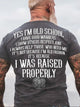 Yes I'm Old School Printed Men's T-shirt