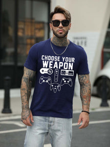 Choose Your Weapon Console Gamer Men's T-shirt