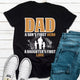 Graphic T-Shirts Dad A Son's First Hero A Daughter's First Love