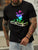 Cat DJ Cotton-Blend Crew Neck T-shirt