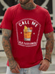CALL ME OLD FASHION Casual T-shirt