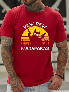 Cat Pew Pew T-shirt