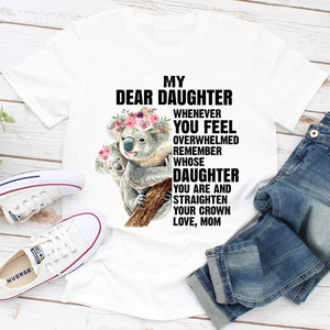 Graphic T-Shirts My Dear Daughter