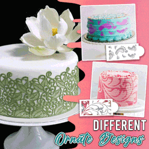 DIY Cake Lace Stencils