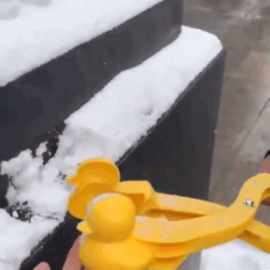 Adorable Snow Duck Clip