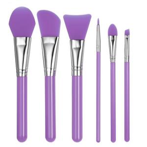 6Pcs/set Professional Silicone Makeup Brush